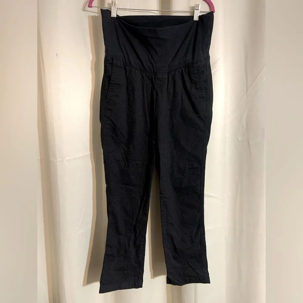 Old Navy Maternity Cargo Capris Small - Picture 1 of 2
